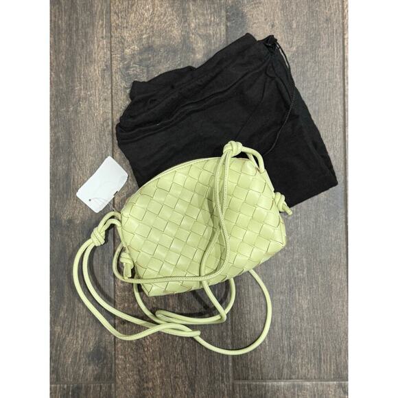 Bottega Veneta Mini Loop Bag Fennel Green Gold | NWT Retails $2300